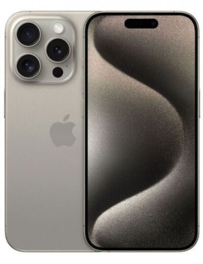 iPhone 15 Pro Natural Titanium 128GB - MARGINAL VAT